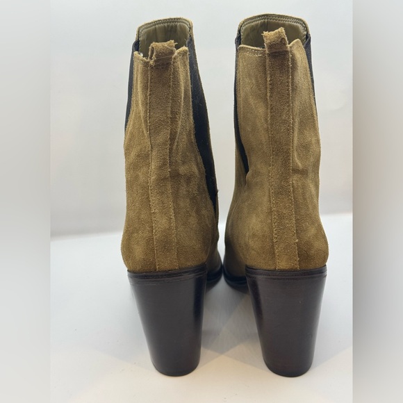 Marc Fisher LTD Size 8 Women's Tan Kristie Suede Ankle Boots - Picture 6 of 10